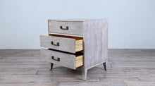 Load image into Gallery viewer, Campaign Nightstand 3 Drawers