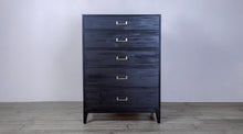 Load image into Gallery viewer, Campaign Tall Chest 5 drawers