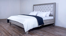 Load image into Gallery viewer, Bleecker Street Bed King Tufted Upholstery