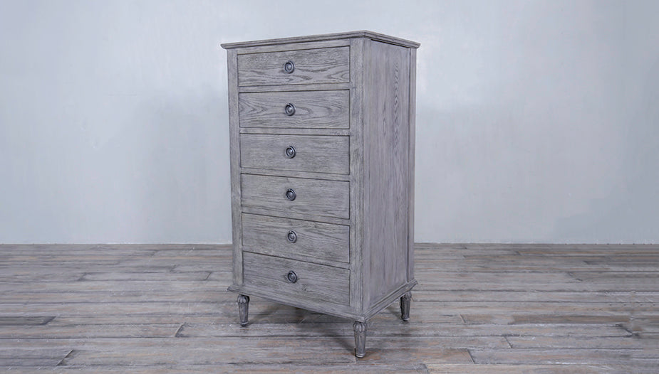grey lingerie dresser Willow Lingerie Chest (Gray Chalk)