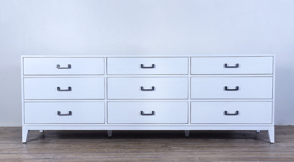 Campaign Dresser 9 Drawers