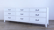 Load image into Gallery viewer, Campaign Dresser 9 Drawers