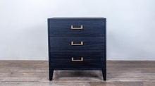 Load image into Gallery viewer, Campaign Nightstand 3 Drawers
