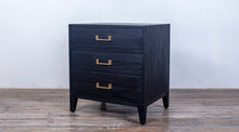Load image into Gallery viewer, Campaign Nightstand 3 Drawers