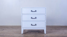 Load image into Gallery viewer, Campaign Nightstand 3 Drawers