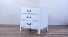 Load image into Gallery viewer, Campaign Nightstand 3 Drawers