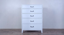 Load image into Gallery viewer, Campaign Tall Chest 5 drawers