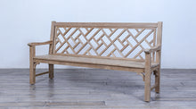 Load image into Gallery viewer, Chippendale Bench
