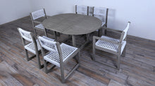 Load image into Gallery viewer, Montauk Round Dining Table 48" with Leaf