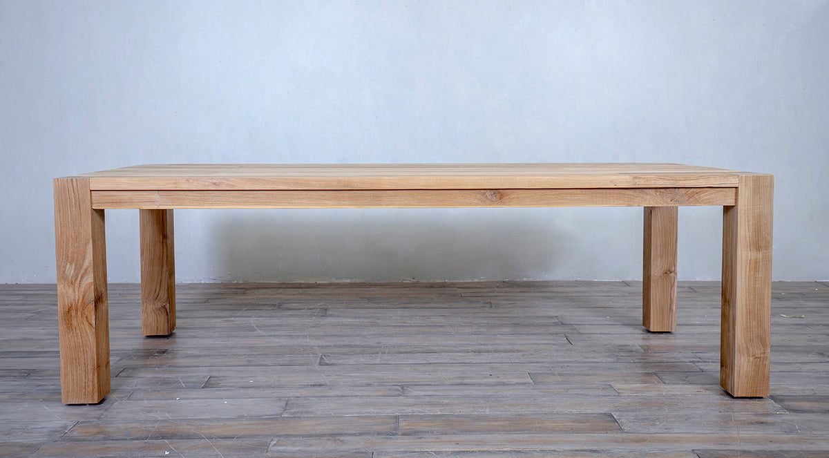 Parson Reclaimed Dining Table - Outdoor