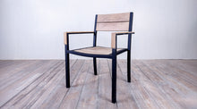 Load image into Gallery viewer, Avalon Arm Chair Large Slat Black Ebony Finish
