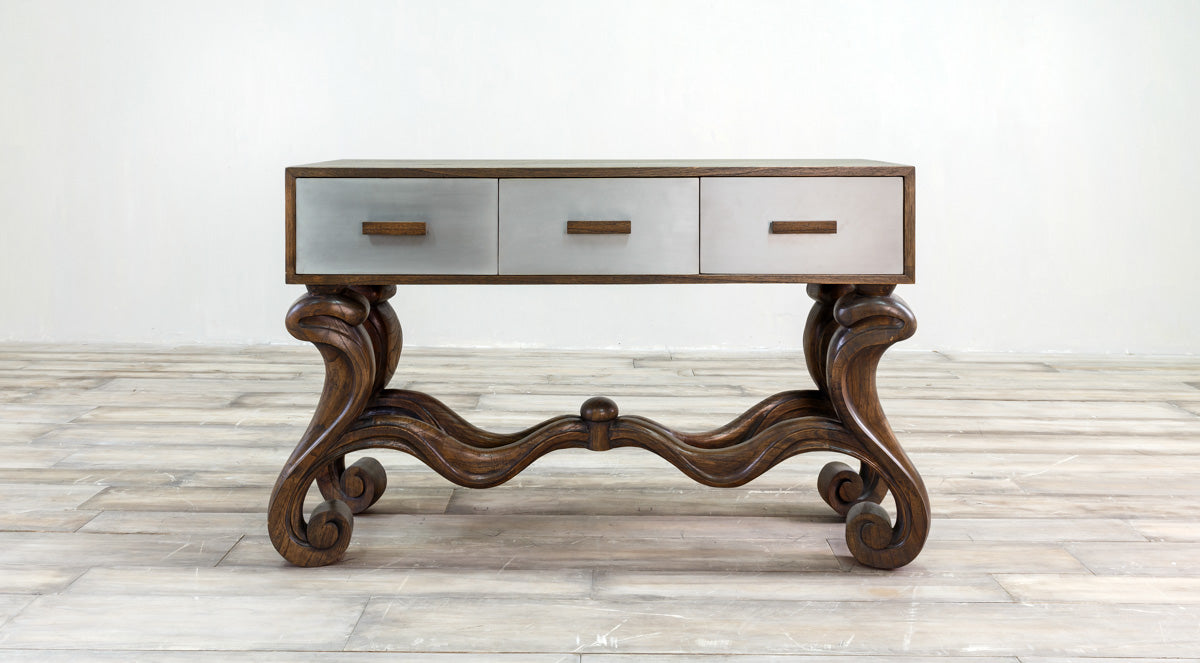 Console With 3 Drawers