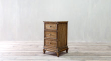Load image into Gallery viewer, Carmen Bedside Chest 3 Drawers