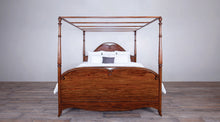Load image into Gallery viewer, Bombe Canopy Bed King