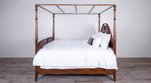 Load image into Gallery viewer, Bombe Canopy Bed King