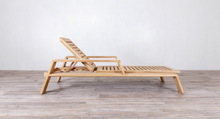 Load image into Gallery viewer, Desert Modern Wood Club Lounger