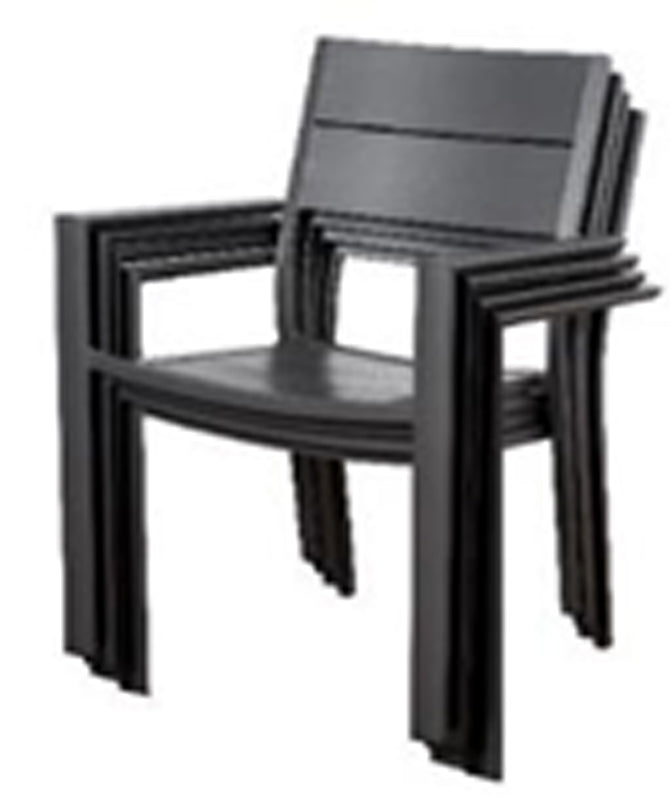 California Dining Metal Arm Chair