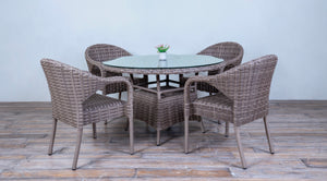 Westhampton Round 47" with Woven Top - New Koboo