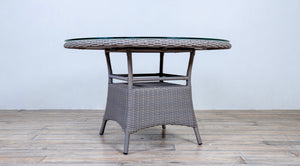 Westhampton Round 47" with Woven Top - Kobo Half Round