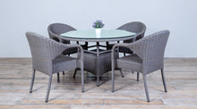 Load image into Gallery viewer, Westhampton Round 47&quot; with Woven Top - Kobo Half Round