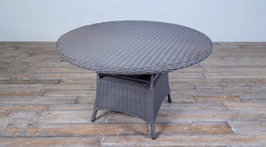 Westhampton Round 47" with Woven Top - Kobo Half Round