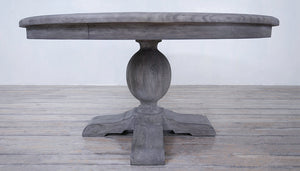 French Urn Pedestal Round Dining Table 60"