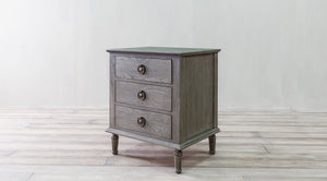 Chateau 3 Drawers Nightstand