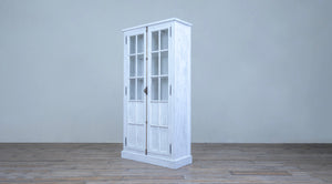 Cremone Bookcase Display Unit with Bottom Door Panel