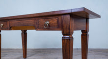 Load image into Gallery viewer, Colonial Computer Desk 2 Drawers