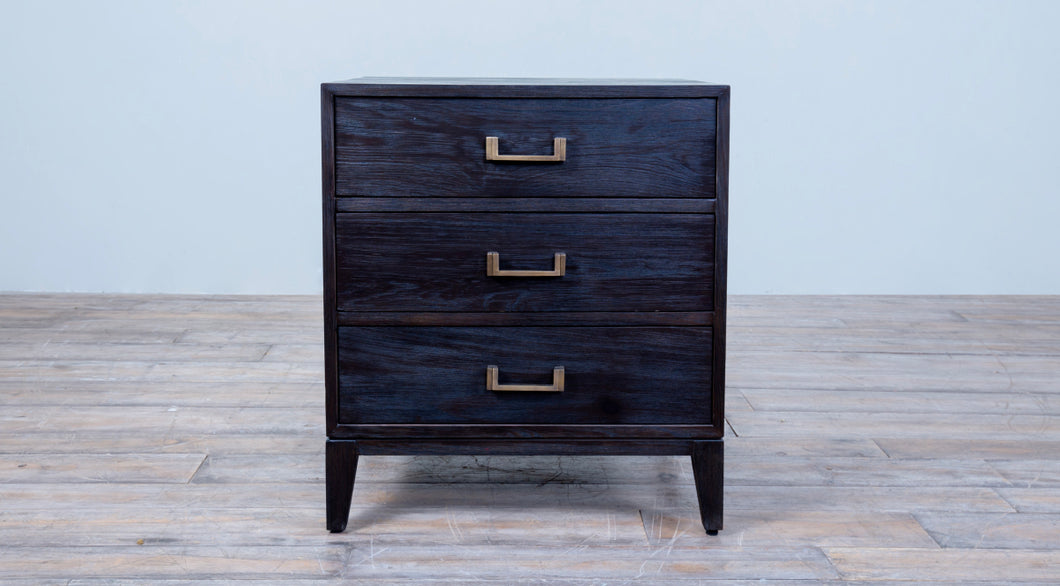 Campaign Nightstand 3 Drawers