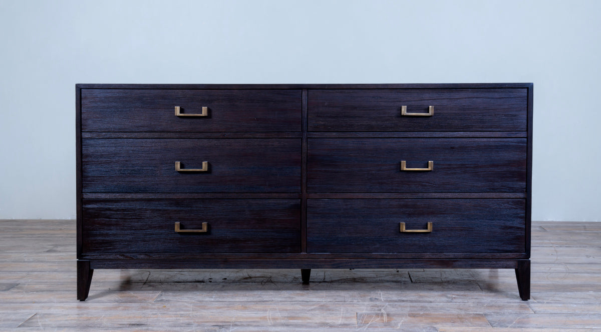 Campaign Dresser 6 Drawers
