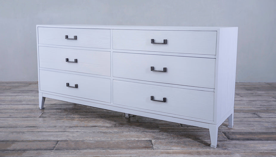 Campaign Dresser 6 Drawers