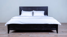 Load image into Gallery viewer, Campaign Bed King Wooden Panel Lower Headboard