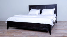 Load image into Gallery viewer, Campaign Bed King Wooden Panel Lower Headboard