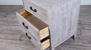 Campaign Nightstand 3 Drawers