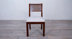 Rendezvous Side Chair Tight Seat with Slat Back