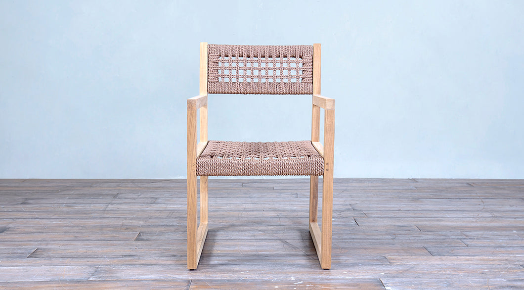 Milan Braided Arm Chair