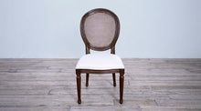 Load image into Gallery viewer, Louis XVI Oval Back Side Chair no Carving