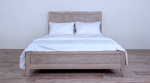 Load image into Gallery viewer, Campaign Bed Queen Wooden Panel Lower Headboard