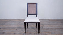 Load image into Gallery viewer, Vintage French Square Side Chair Tight Seat and Cane