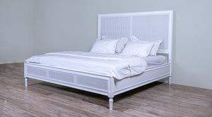 Chateau Bed King with Cane headboard