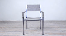 Load image into Gallery viewer, Avalon Arm Chair Stainless Steel - Large Slat