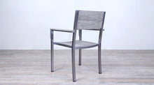 Load image into Gallery viewer, Avalon Arm Chair Stainless Steel - Large Slat