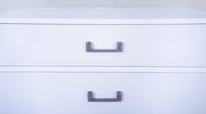 Campaign Tall Chest 5 drawers