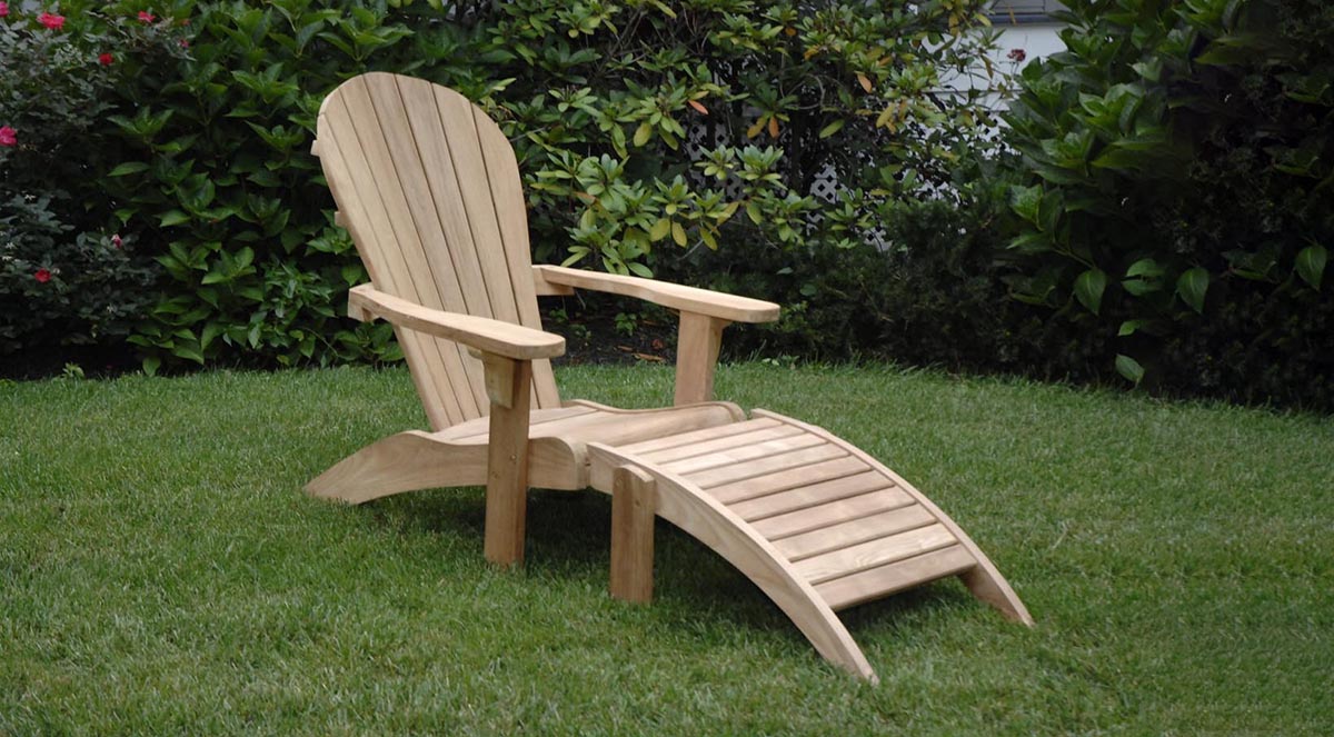 Adirondack Chair with/Footstool