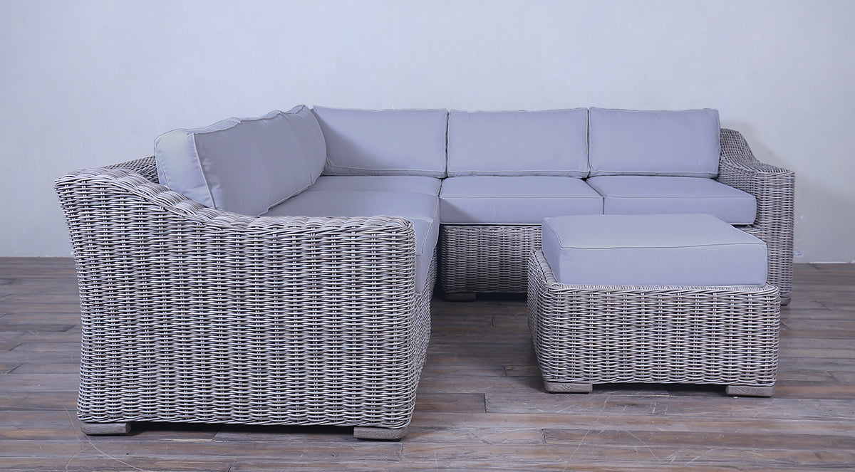 Provence Classic Sectional - Creme Spectro