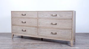 Campaign Dresser 6 Drawers