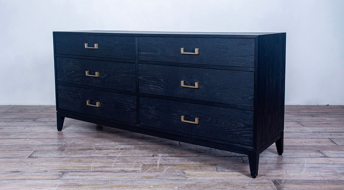 Campaign Dresser 6 Drawers Campaign Dresser 6 Drawers