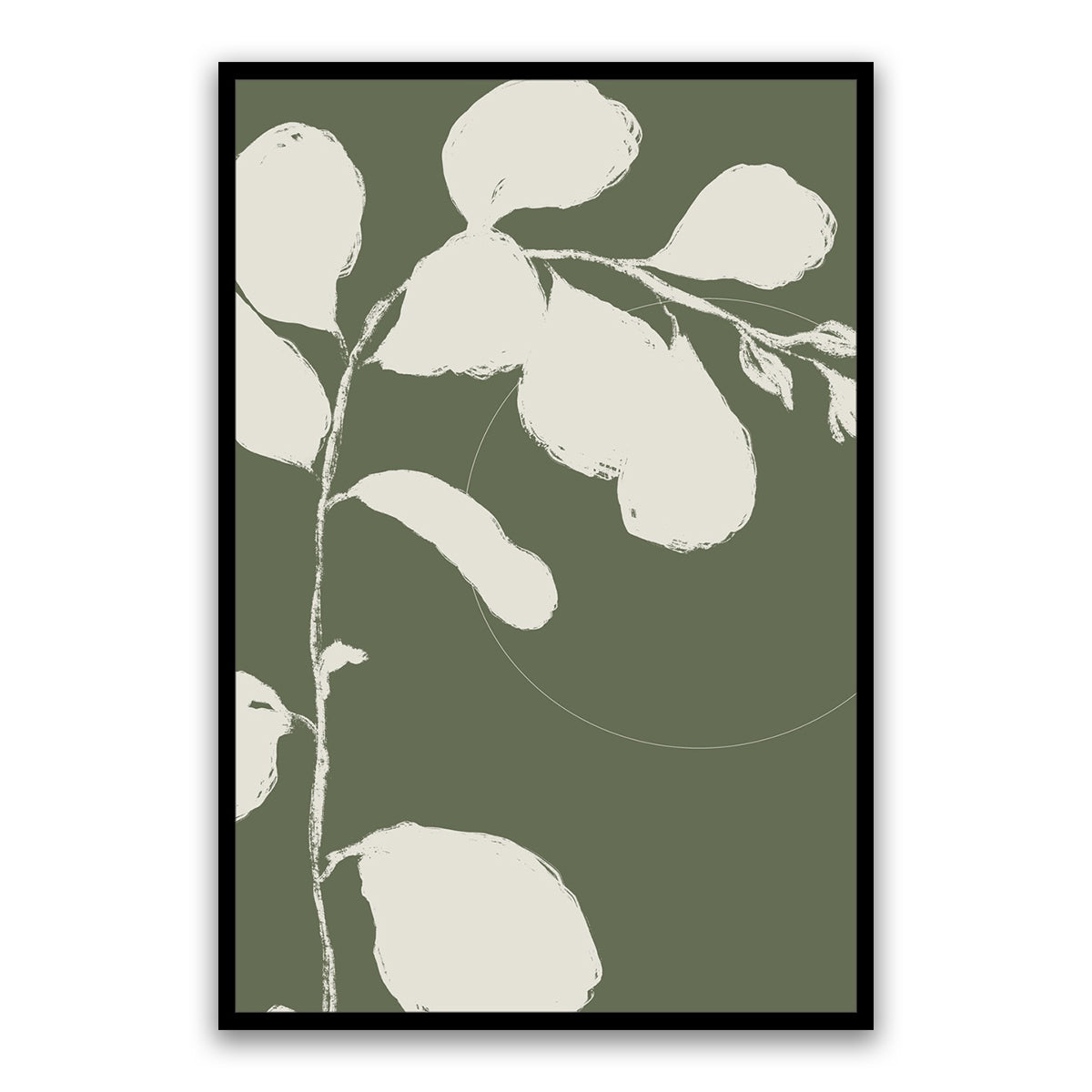 BOTANICAL FORM GREEN 1