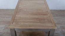 Load image into Gallery viewer, Avalon Console Table Finger Slat Polished Stainless